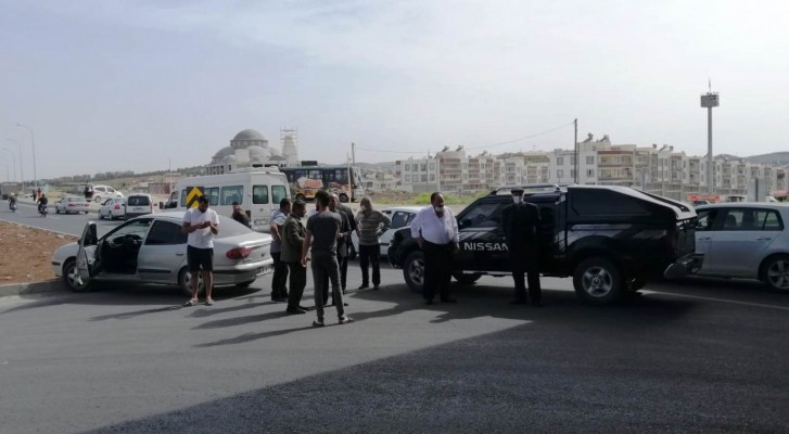 Bir saat arayla aynı kavşakta 2’nci kaza
