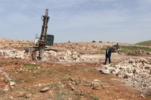 Bozova’da modern mezbahane için çalışma başladı