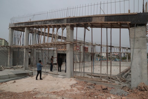Eyyübiye'deki projede çalışmalar sürüyor