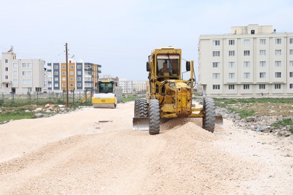Haliliye kırsalında yol çalışmaları sürüyor