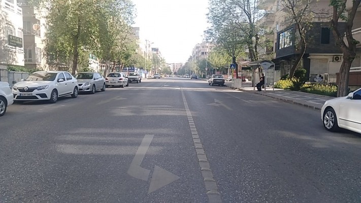 Şanlıurfa'da cadde ve sokaklar sessizliğe büründü