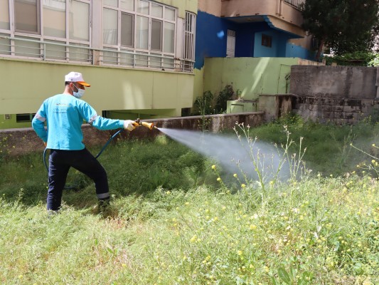 Şanlıurfa'da vektör ile mücadele sürüyor