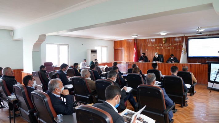 Siverek’te Nisan ayı meclis toplantısı tamamlandı