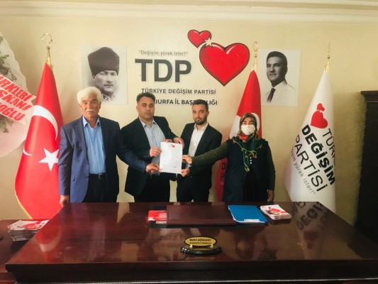 TDP Halfeti ilçe başkanı açıklandı