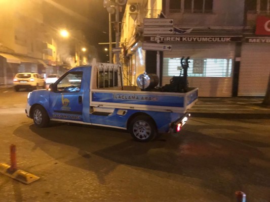 Viranşehir’de ilaçlama çalışması başlatıldı