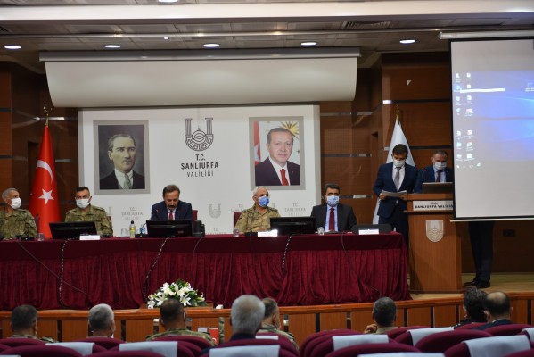 Barış Pınarı Bölgesi Koordinasyon toplantısı yapıldı