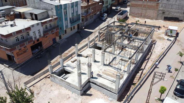 Eyyübiye’de 4 katlı gençlik merkezi yükseliyor