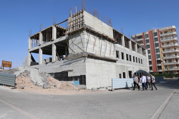 Göbeklitepe Kültür Evi’nin yapımı sürüyor