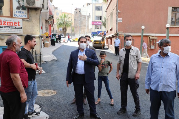 Haliliye’de asfalt atağı