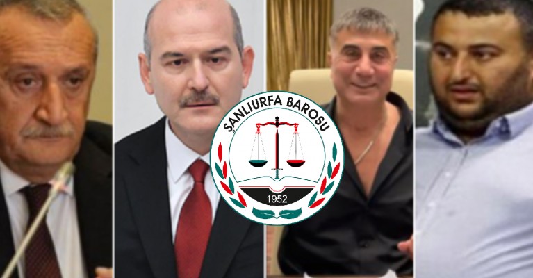 Şanlıurfa Barosu'ndan Soylu, Ağar ve Peker hakkında suç duyurusu!