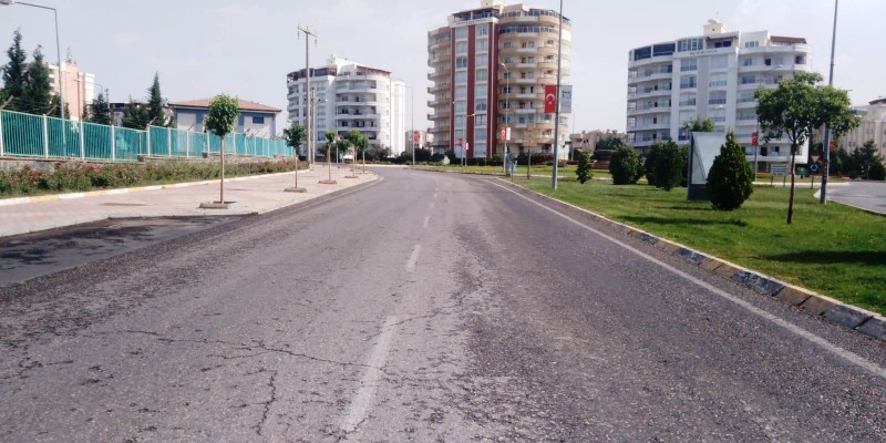 Şanlıurfa'da cadde ve sokaklarda sessizlik