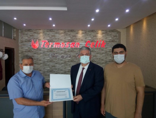 Şanlıurfa'da SGK'dan işverenlere teşekkür belgesi