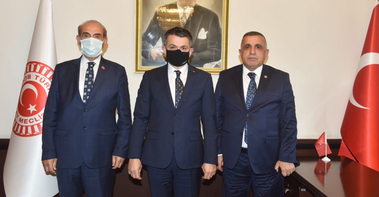 Yalçınkaya Ankara'da temaslarda bulundu