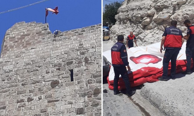 Birecik’te intihar girişimi