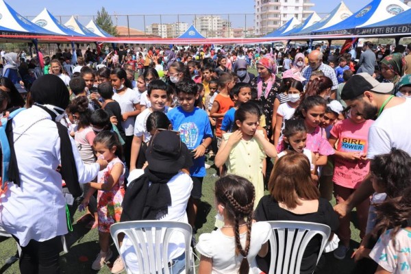 Halfeti’de çocuk şenliği düzenlendi