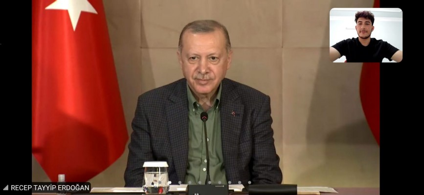 Şanlıurfalı sporcu ile Cumhurbaşkanı Erdoğan arasında samimi diyalog
