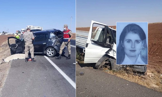 Suruç yolunda feci kaza: 1 ölü, 7 yaralı (EK)