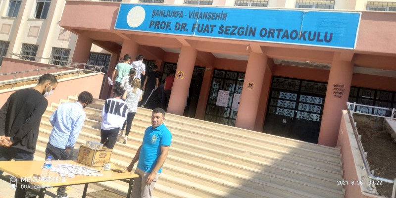 Viranşehir Belediyesi öğrencileri yalnız bırakmadı
