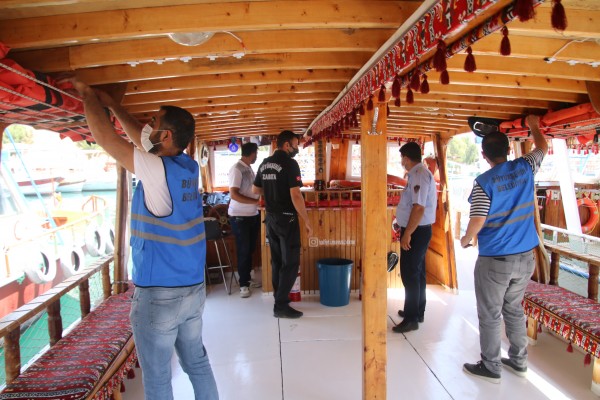 Halfeti’deki tur teknelerine sıkı denetim 