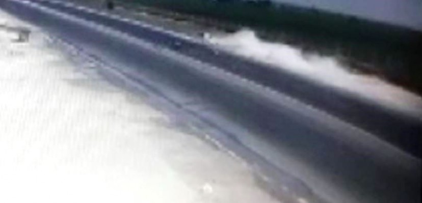 Şanlıurfa'daki feci kaza güvenlik kamerasına yansıdı