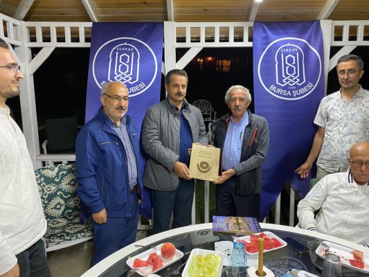 Faruk Çelik Bursa'da Urfalılarla bir araya geldi