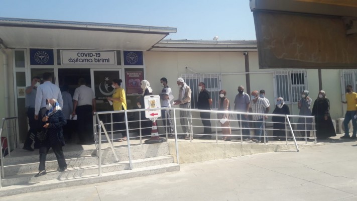 Şanlıurfa’da aşı yoğunluğu