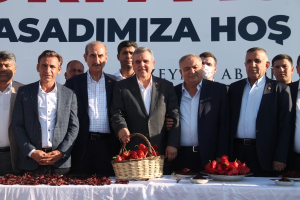 Şanlıurfa'da isot hasadına başlandı