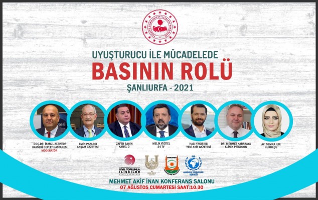 Şanlıurfa’da ‘uyuşturucu ile bağımlılık’ konusu işlenecek