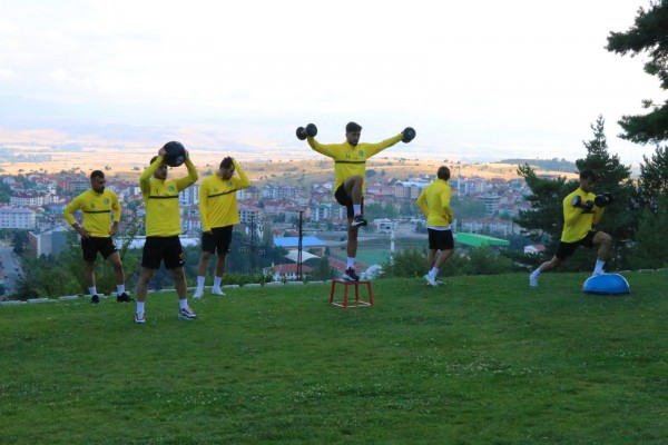 Şanlıurfaspor kuvvet çalıştı