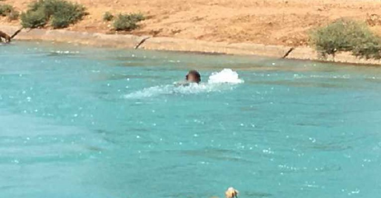 Urfa'da kanala düşen adam ağır yaralandı