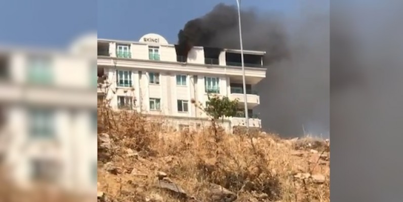 Urfa’da korkutan yangın!