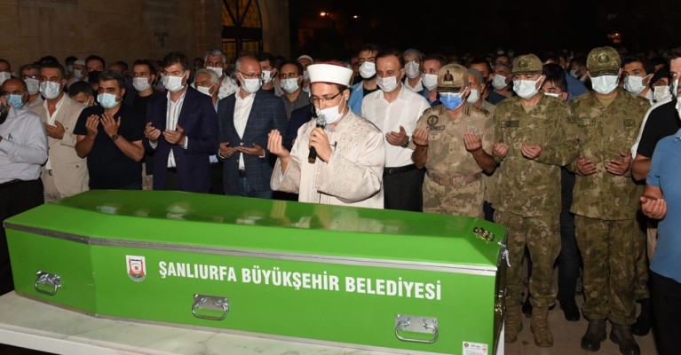 Vali Erin’in babası Mardin'de defnedildi