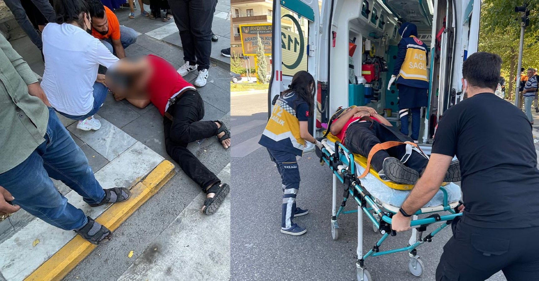 Hatalı sollama kaza getirdi: 1 yaralı