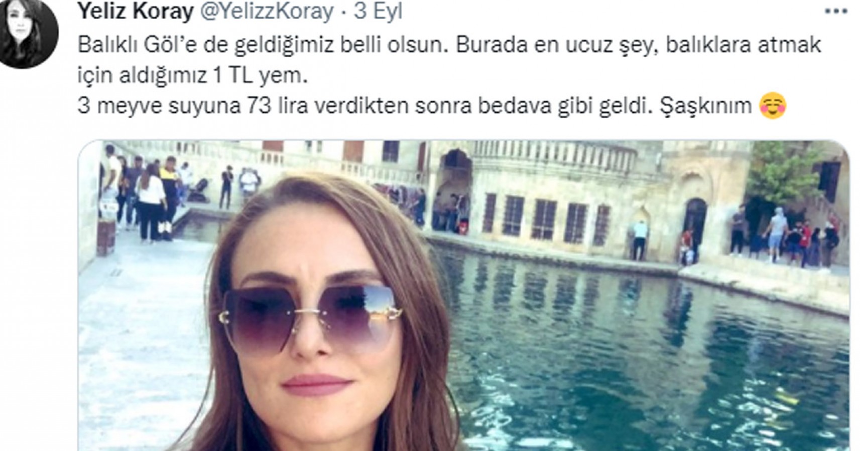 Urfa'ya gelen yerli turist, 3 meyve suyuna 73 TL ödedi