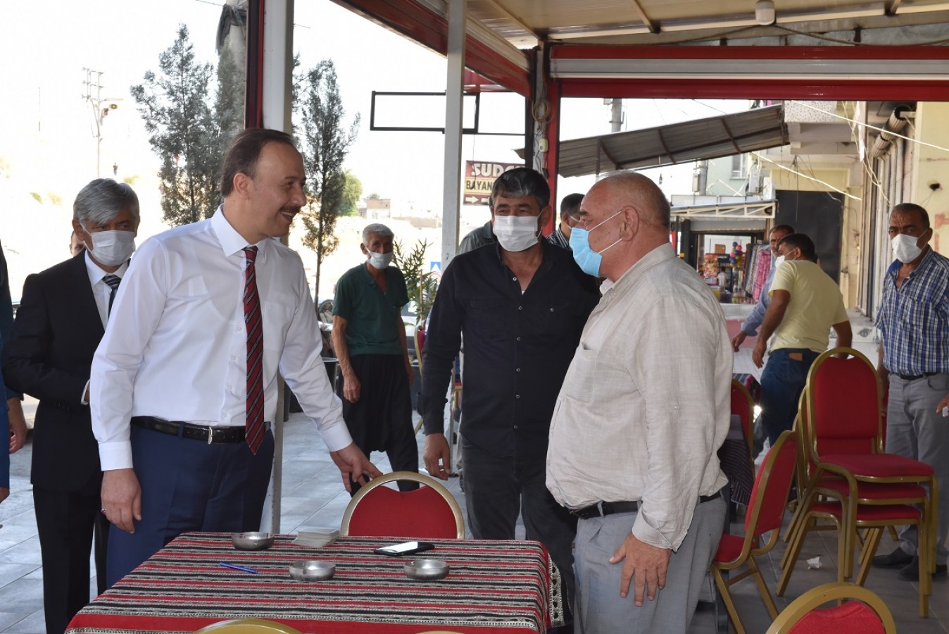 Vali Erin, Topdağı Mahallesinde vatandaşlarla buluştu