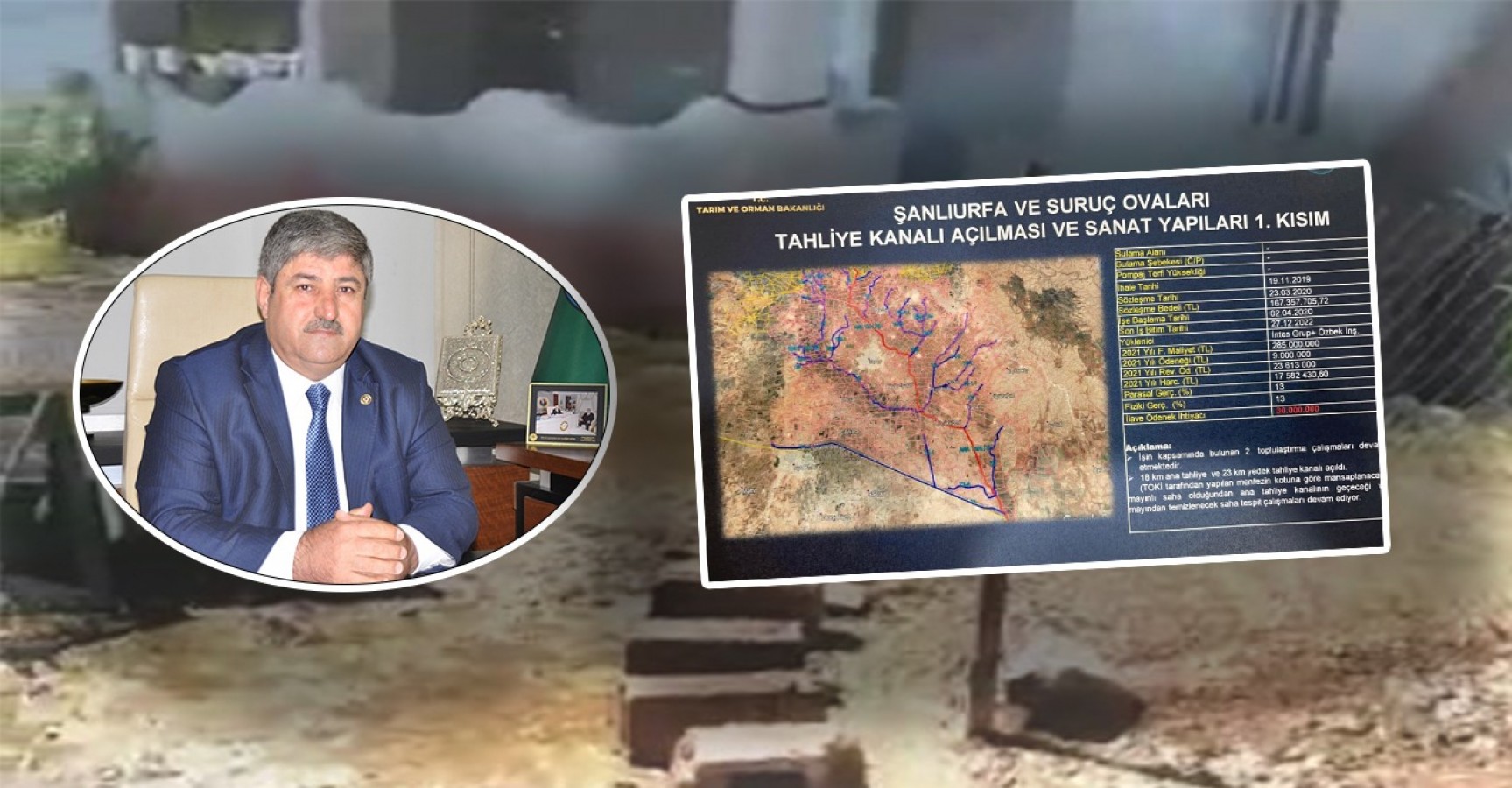 Suruç’ta taban suyu sorunu çözüme kavuşuyor