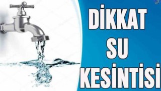 ŞUSKİ uyardı! Sular kesilecek