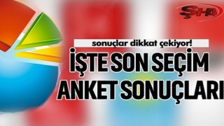 Son anket açıklandı! Muhalefetten sürpriz çıkış