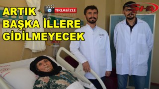 Urfa sağlığında sevindiren gelişme! Artık başka illere gidilmeyecek