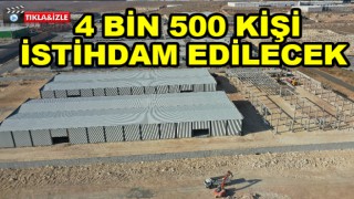 Urfa’da 6 fabrikanın yapımı sürüyor