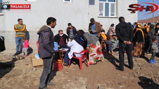 Urfa'da mevsimlik işçiler aşılanıyor