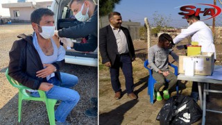Viranşehir'de sağlık çalışanları sahaya indi