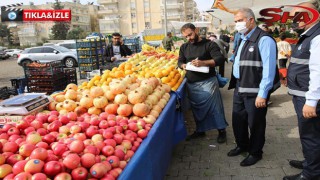 Haliliye'de pazarlar denetim altında