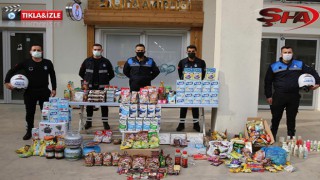 Haliliye'de tarihi geçmiş ürünlere el konuldu