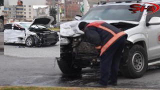 Urfa Valiliği'nin zırhlı aracı Malatya'da kaza yaptı