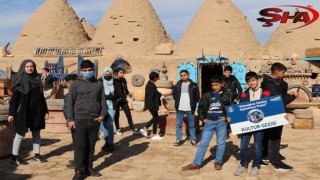 Urfa’da çocuklara Harran gezdirildi