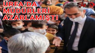 Bakan Özer, Urfa'da neden fırça attığını açıkladı