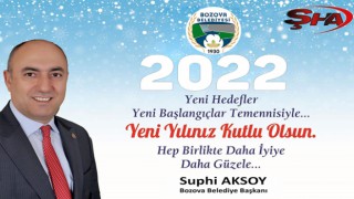 Başkan Aksoy’dan yeni yıl mesajı