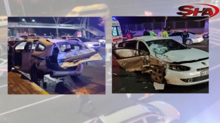 Urfa'da feci kaza! Araçlar hurdaya döndü