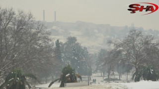Urfa’ya kar geliyor